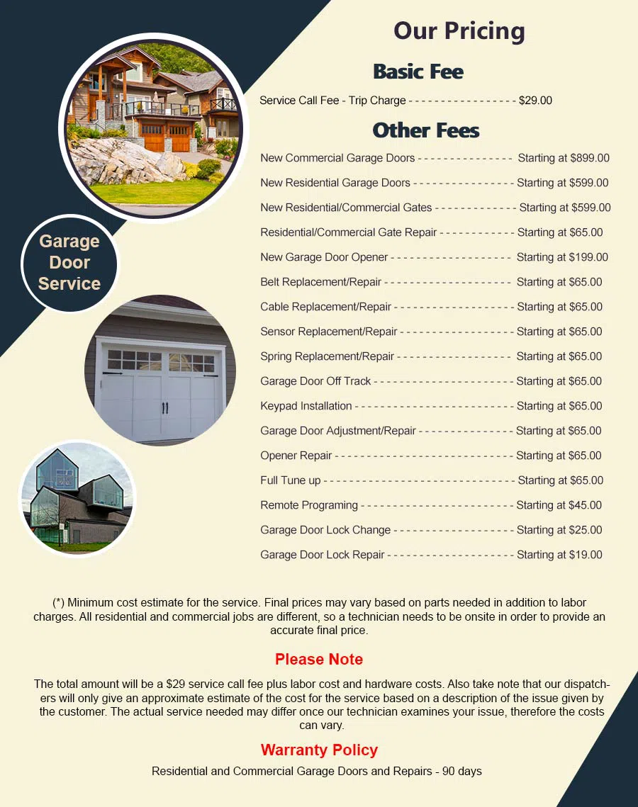 Garage Doors Store Repairs Little Falls, NJ 862-261-0645